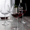 Red Wine Glass, Large Balloon Bowl, Lead-Free Crystal, Long Stem, Thin Rim, 22-Ounces, Set of 4 - Image 4