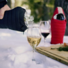 - the Caddy Wine Bag - Wine Chiller & Insulated Bottle Bag, Black & Tan - Image 6