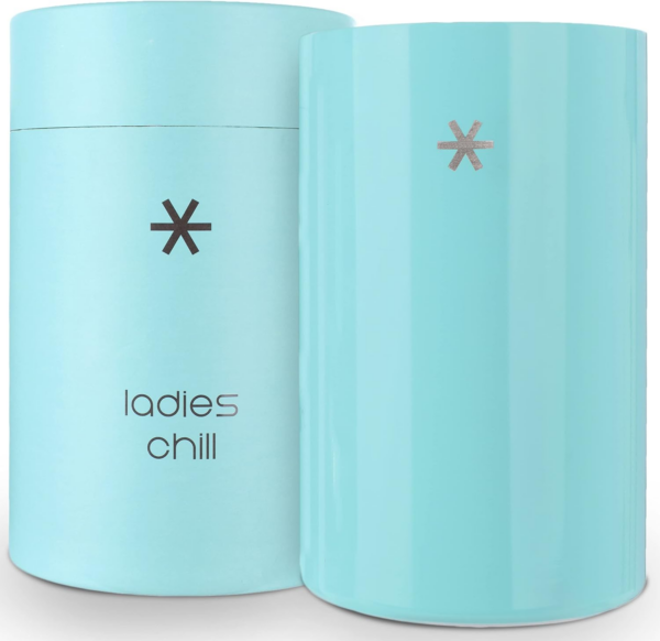 Wine Chiller Bucket - Double Wall Vacuum Insulated Wine Cooler, Wine Bottle Holder for Champagne and Wine Bottles, Keeps Wine Chill, Great Gift for Women, Premium Stainless Steel, Turquoise Blue