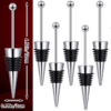 30Pcs Bottle Stopper DIY Beaded Wine Bottle Stopper Sealed Fresh-Keeping Wine Champagne Stopper - Image 7