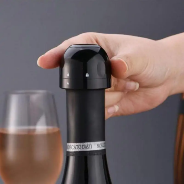 Bar Wine Bottle Stopper Wine Bottle Plug Champagne Stoppers Bottle Wine Stoppers for Bottles Wine Vacuum Pump Bottle - Image 4
