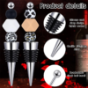 30Pcs Bottle Stopper DIY Beaded Wine Bottle Stopper Sealed Fresh-Keeping Wine Champagne Stopper - Image 3