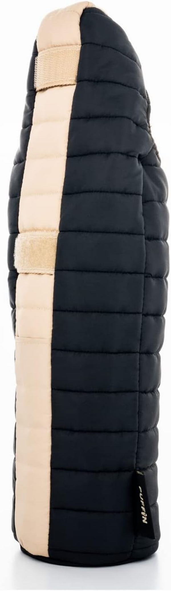 - the Caddy Wine Bag - Wine Chiller & Insulated Bottle Bag, Black & Tan - Image 3