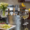 3-Bottle Wine Chiller Ice Bucket | Keeps Wine & Champagne Bottles Cold without Touching Ice | Handcrafted Artisan Design | Patented Technology | Stainless S - Image 4