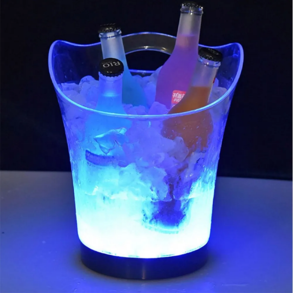 5.5L Rechargeable Ice Buckets Beer Whisky Cooler Colors Changing Cocktail Wine Holder for Party Home Bar Nightclub Supplies - Image 4
