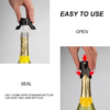 4 Pack Champagne Stopper Bottle Cap Stopper for Champagne Vacuum Sealed Wine Bottle Stopper - Image 6