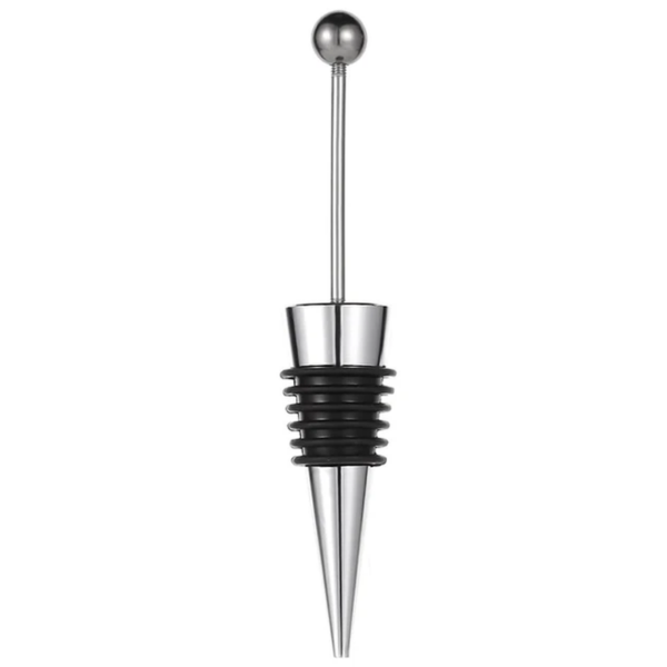 30Pcs Bottle Stopper DIY Beaded Wine Bottle Stopper Sealed Fresh-Keeping Wine Champagne Stopper