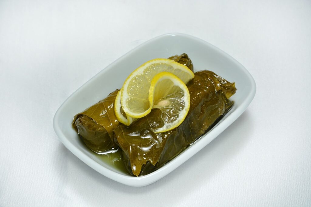 Professional Leaf wrapping photography for PeopleGourmet article