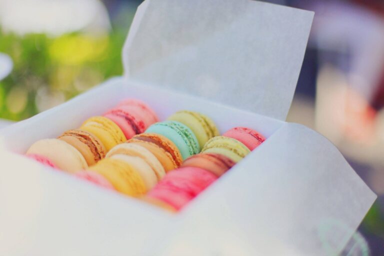 Professional Macarons photography for PeopleGourmet article