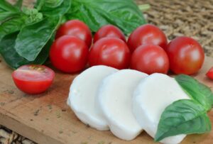 Professional Mozzarella photography for PeopleGourmet article