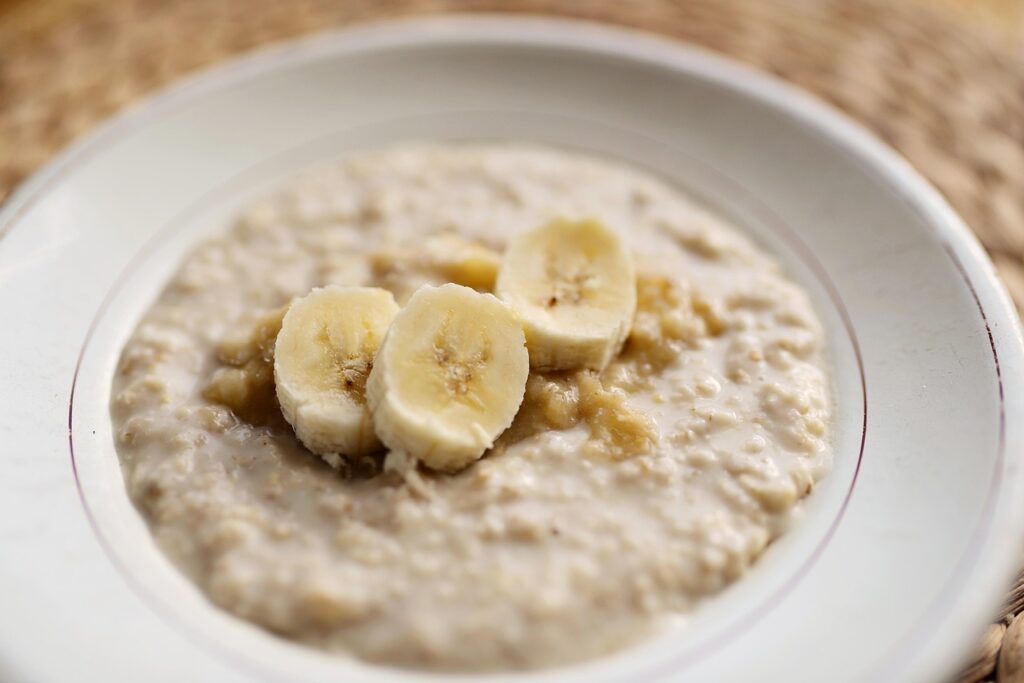Professional Porridge photography for PeopleGourmet article