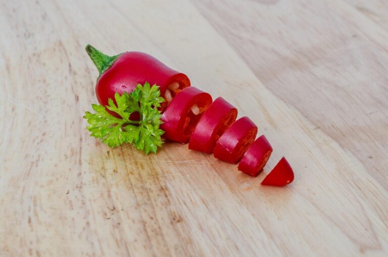 Red chilli peppers illustrating heat and spice