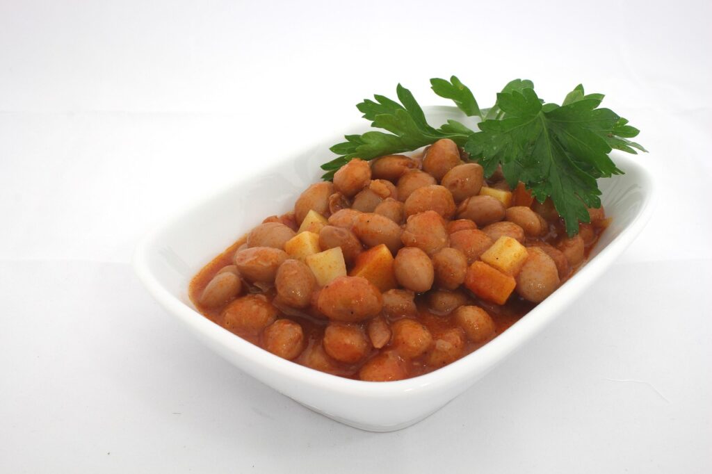Professional Kidney bean photography for PeopleGourmet article